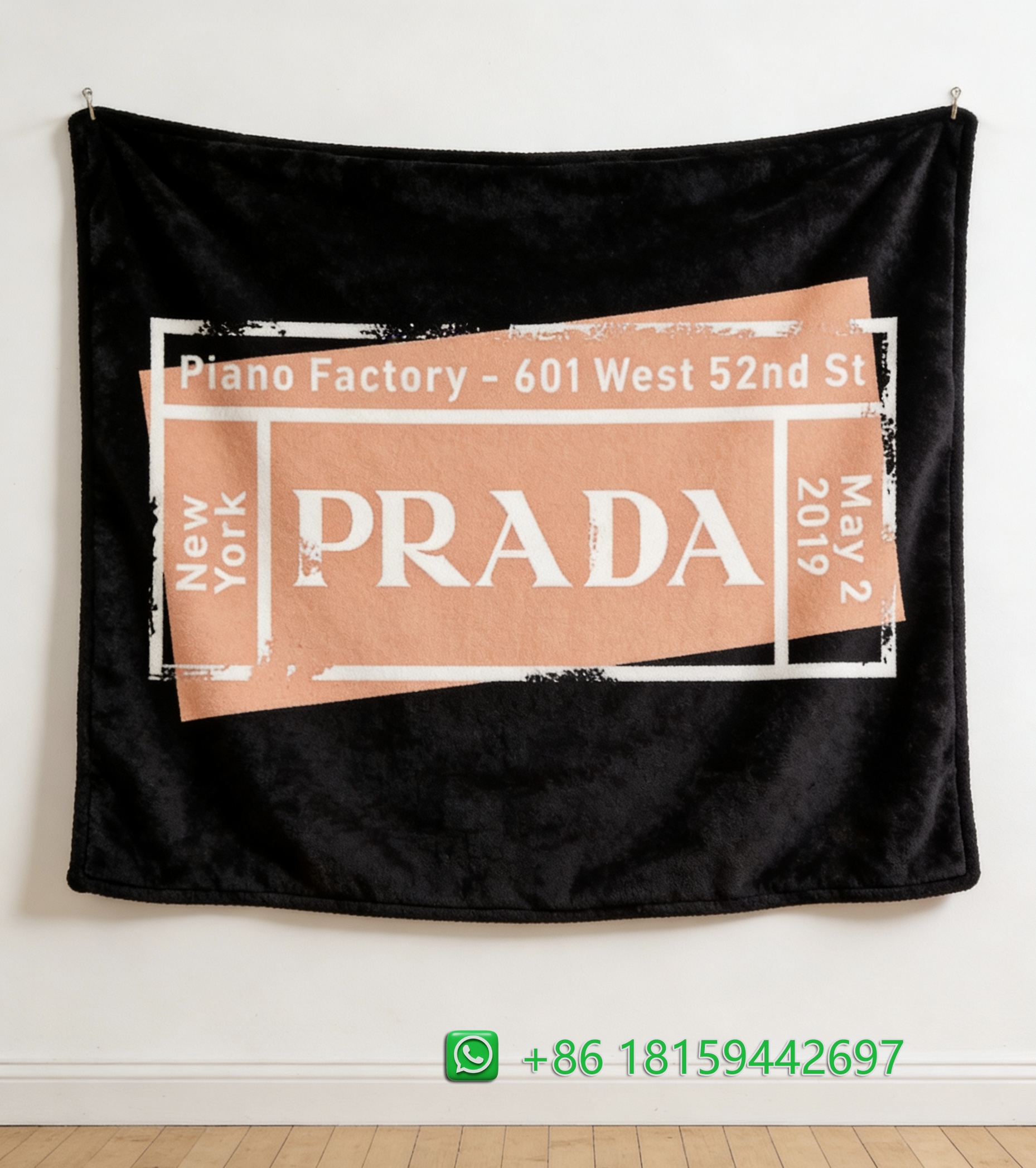 Prada Throw Blankets
